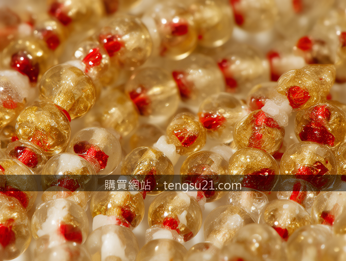 Macro crystal bracelet photography revealing natural bead details.
Subject: Plac